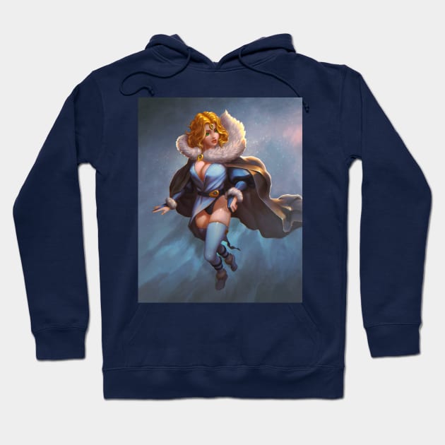 Frost queen Hoodie by Brico Art